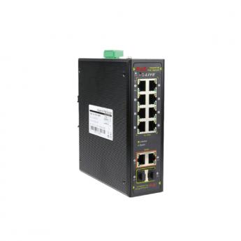 10埠Gigabit工業網管POE交換機