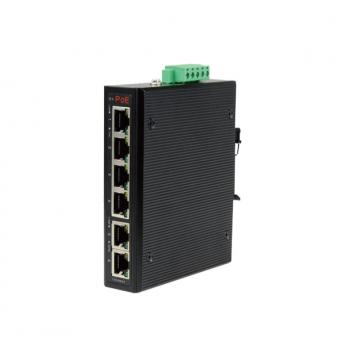 6埠全Gigabit工業POE交換機