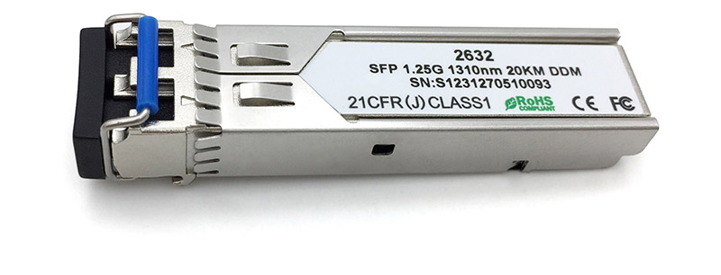 秝業 1埠Gigabit乙太網路SFP模組 SFP單模光纖模組 LY-2632-LC