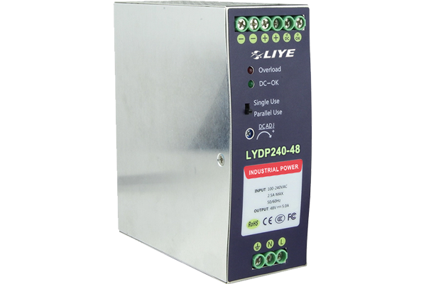 光纖網路設備 LYDP240-48 240W軌道式(DIN Rail)電源供應器