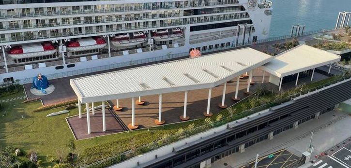 秝業系統科技 基隆港東3東4碼頭旅運設施新建工程